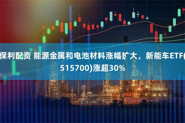 保利配资 能源金属和电池材料涨幅扩大，新能车ETF(515700)涨超30%